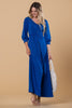 Brigitte Brianna V-Neck Maxi Dress