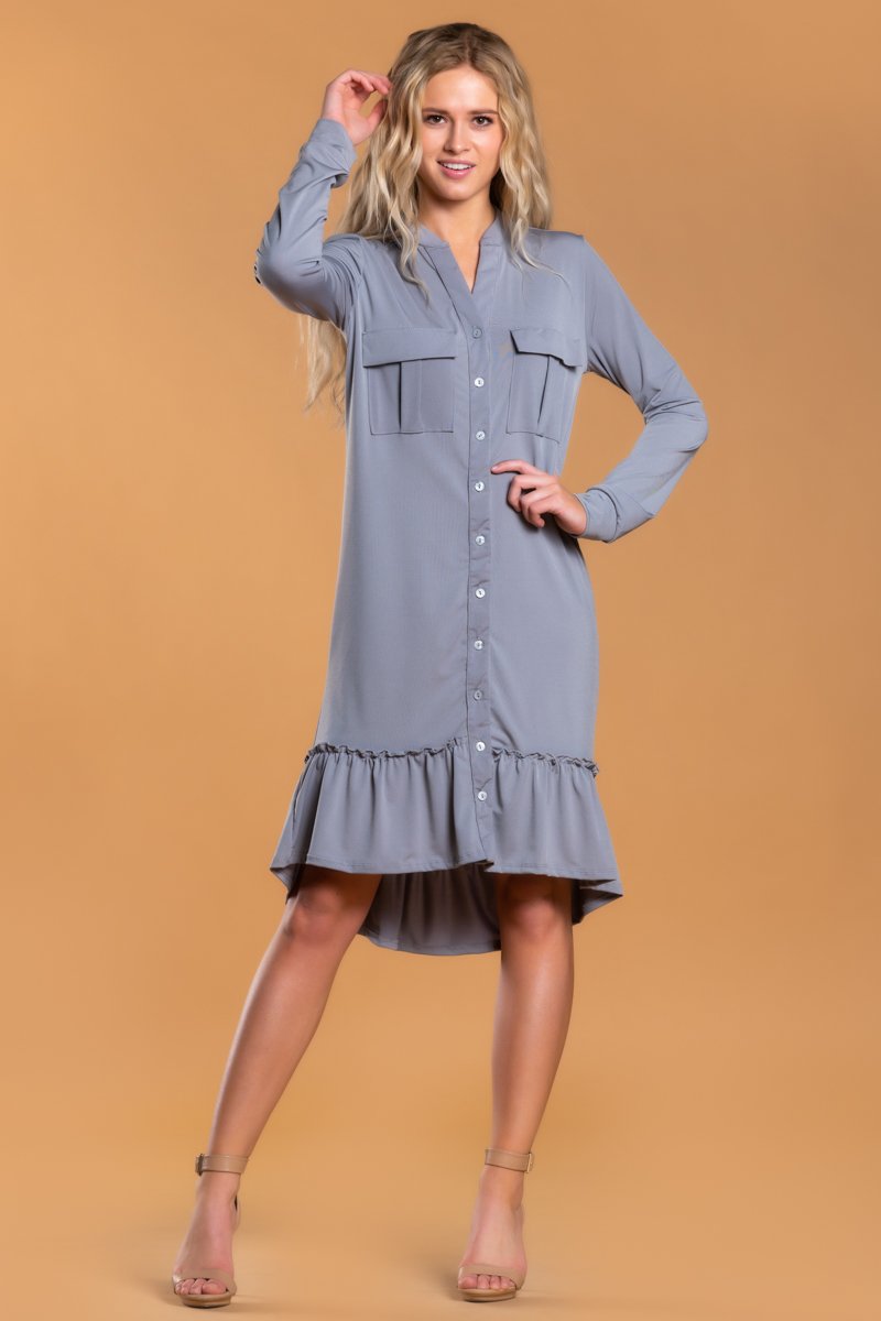 Brigitte Brianna Safari Dress