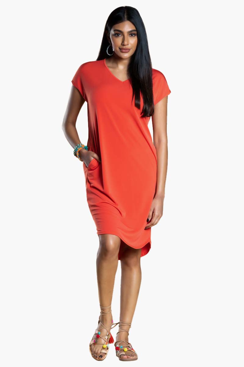 Brigitte Brianna Day-to-Day Pocket Dress